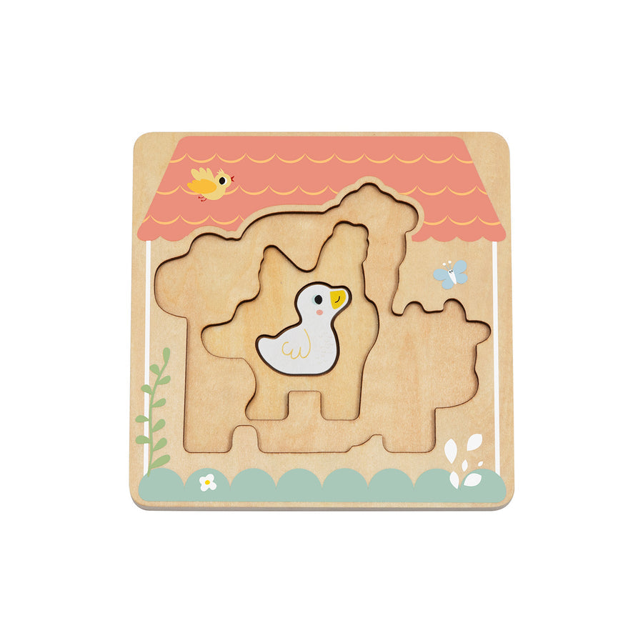 Többrétegű farmállatos puzzle – BusyKids