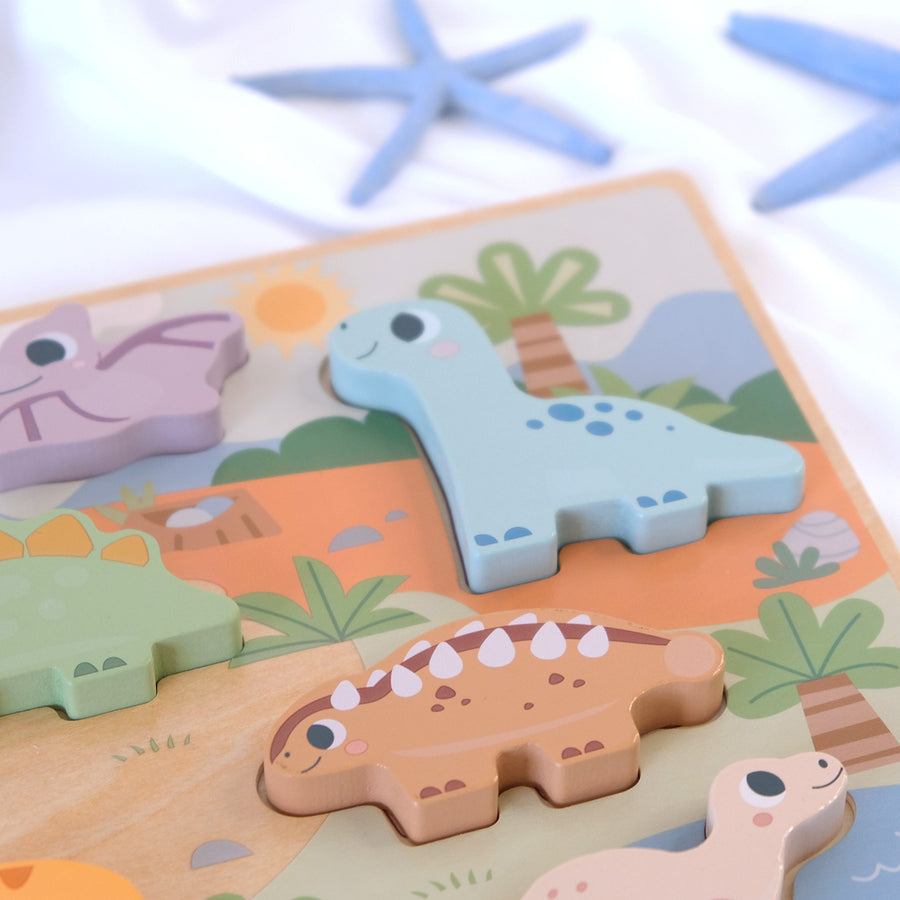 Vastag fa puzzle – dinoszauruszok – BusyKids