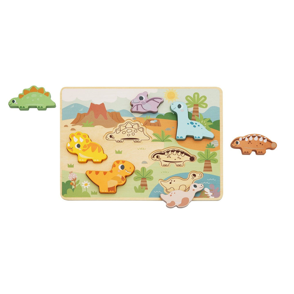 Vastag fa puzzle – dinoszauruszok – BusyKids