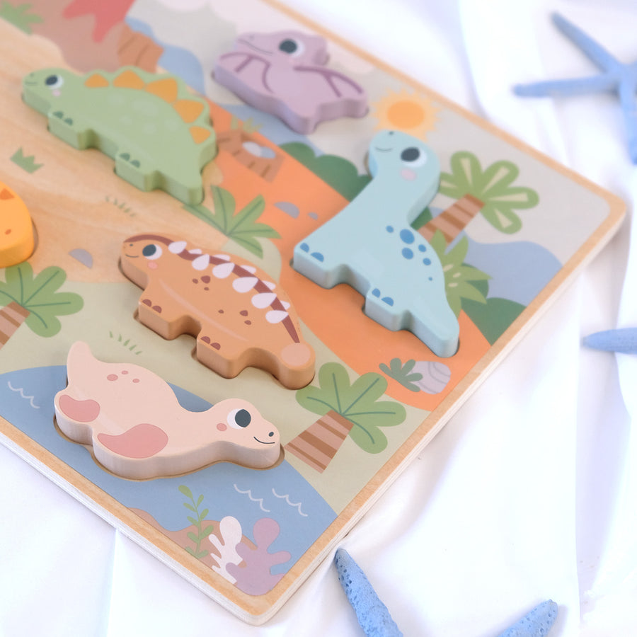 Vastag fa puzzle – dinoszauruszok – BusyKids
