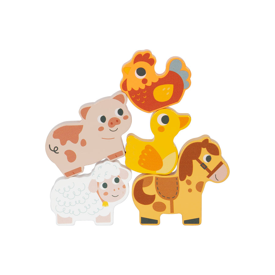 Vastag fa puzzle – farmállatok – BusyKids