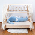 Dragonsaur sárkány plüsspárna, 200 cm – kék – CuddleRest