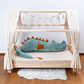 Dragonsaur sárkány plüsspárna, 200 cm – zöld – CuddleRest