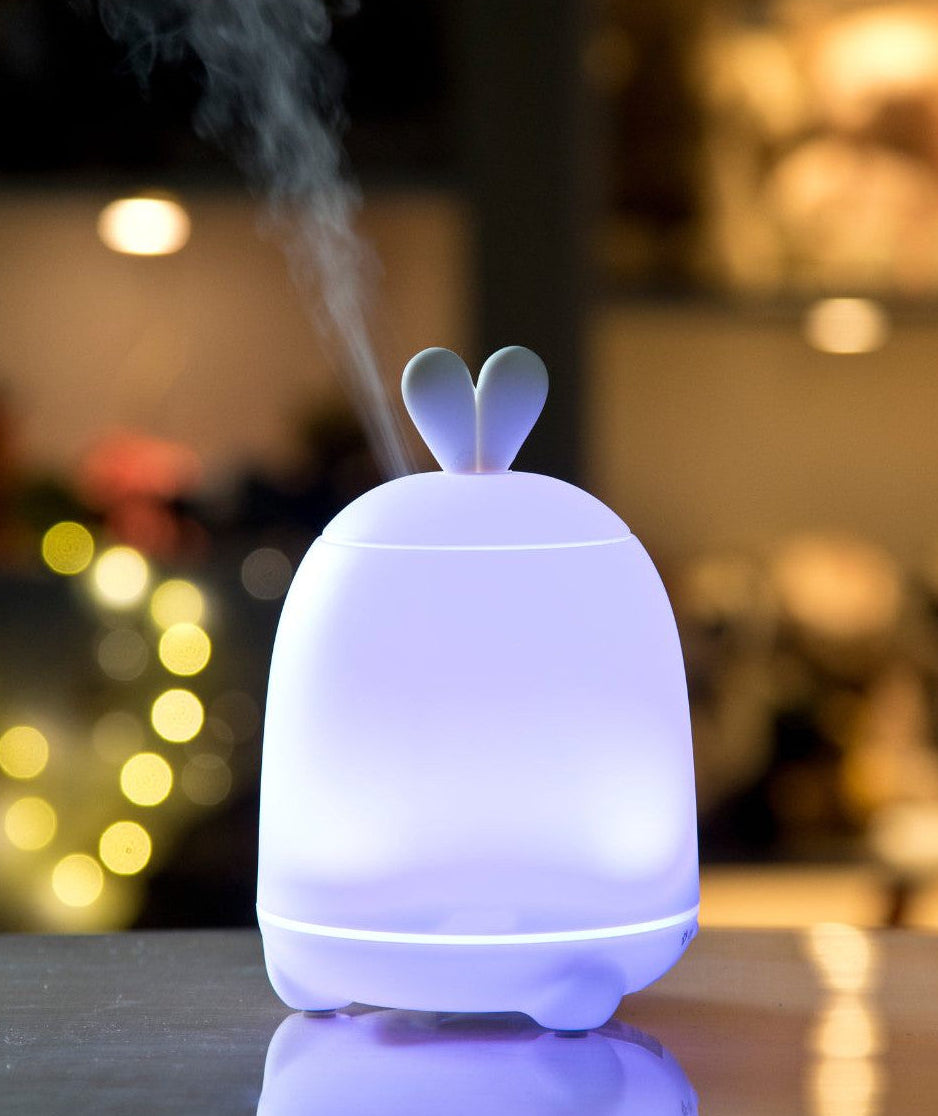 Rabbit Diffuser Lamp - White