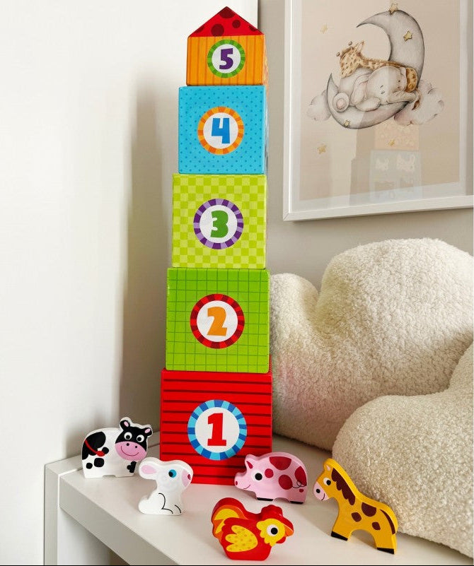 Farm in Boxes Cube Puzzle