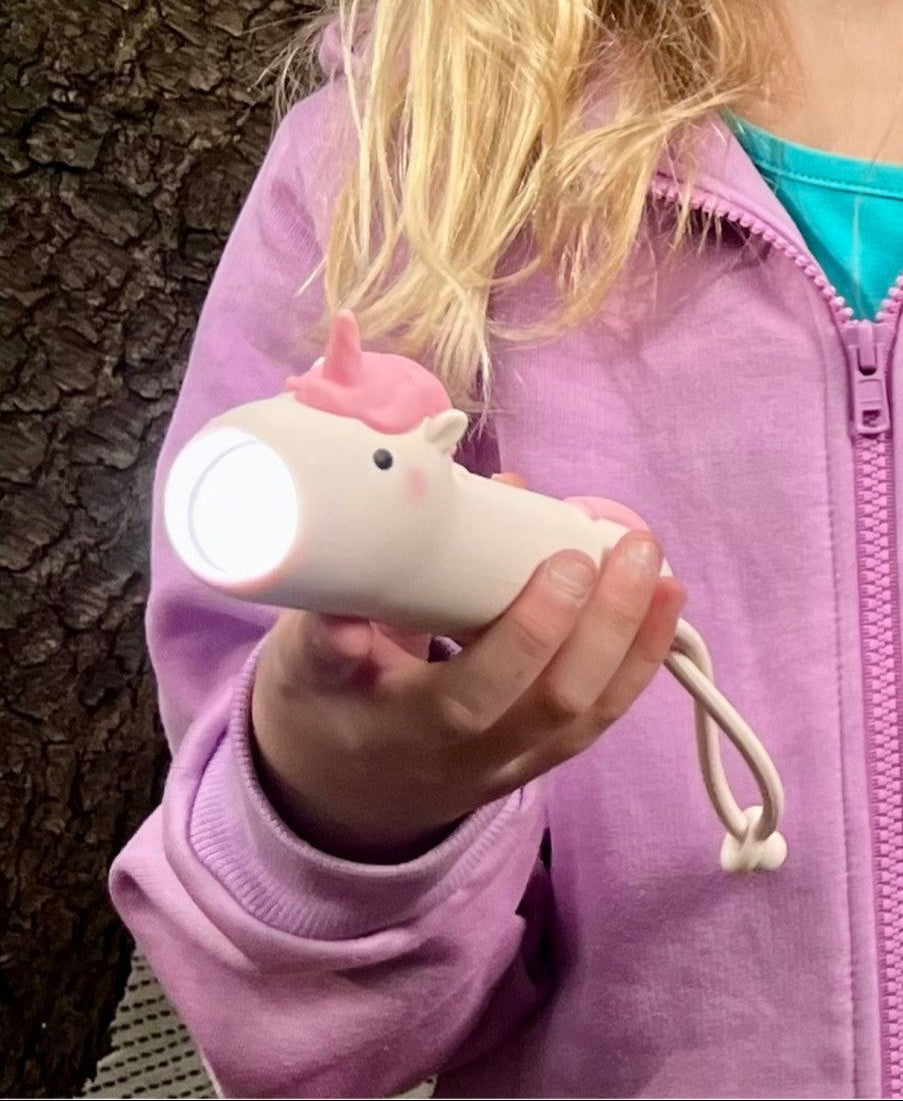 Flashlight for Kids - Unicorn PINKY