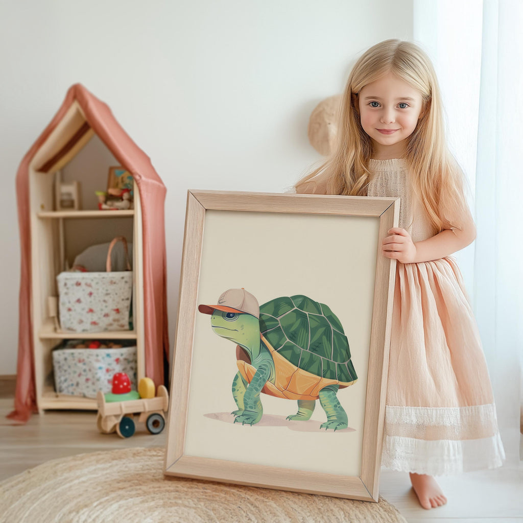 Magische Unterwasserwelt Poster Kinderzimmer · Geschenkidee für Kinder ·Märchenhafte Ozeane · Ozean-Abenteuer ·Deko Print ohne Rahmen-4