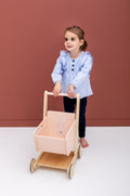 Wooden Shopping Cart - Mrs. Rabbit