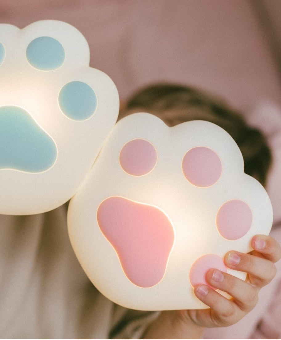Paw Silicone Lamp - Pink