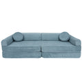 Large Modular Sofa for Kids - Slimcord Corduroy Turquise