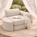 Outzy Pocket Sofa – zabpehely-bézs – MeowBaby
