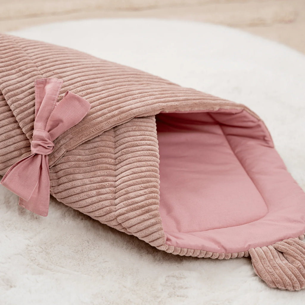 Baba pólya takaró alváshoz és öleléshez – Powder Pink – MeowBaby MeowBaby