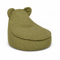 Slimcord Teddy Sako babzsák – lime – MeowBaby