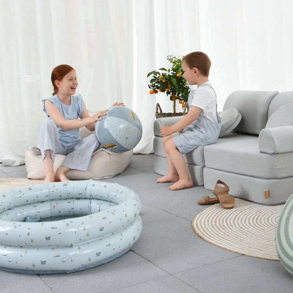 Outzy Pocket Sofa nagy – zabpehely-bézs – MeowBaby