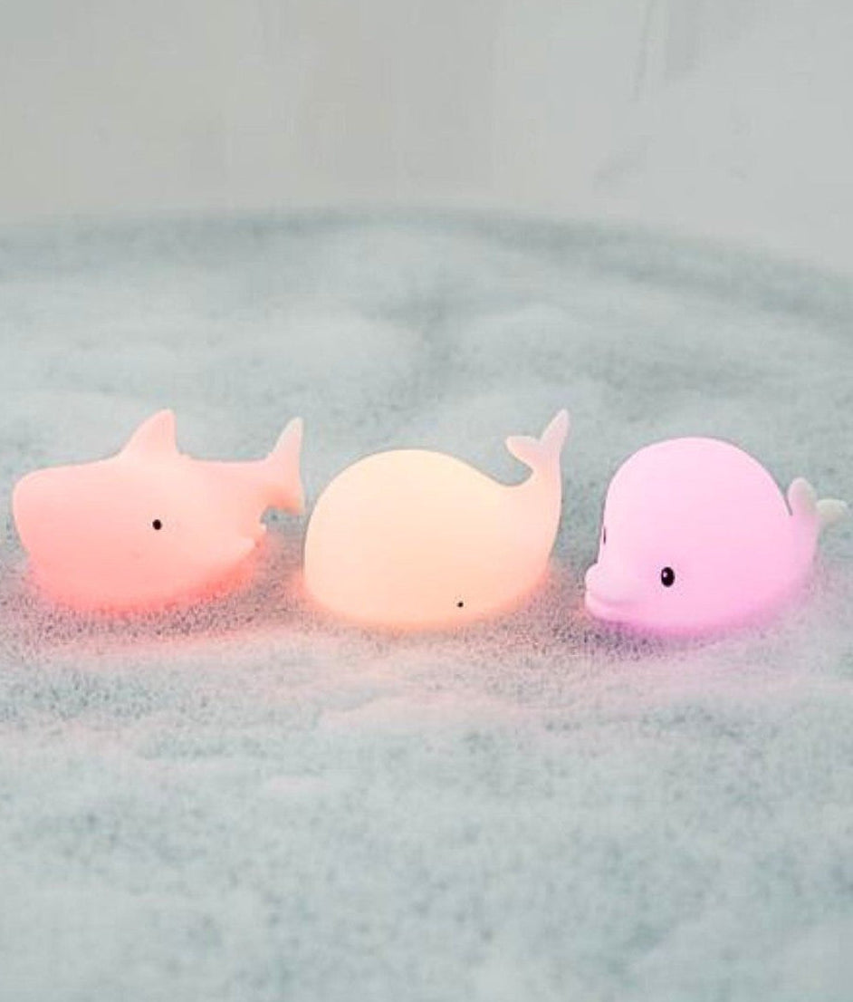 Waterproof Set of 3 Mini Marine Silicone Lamps