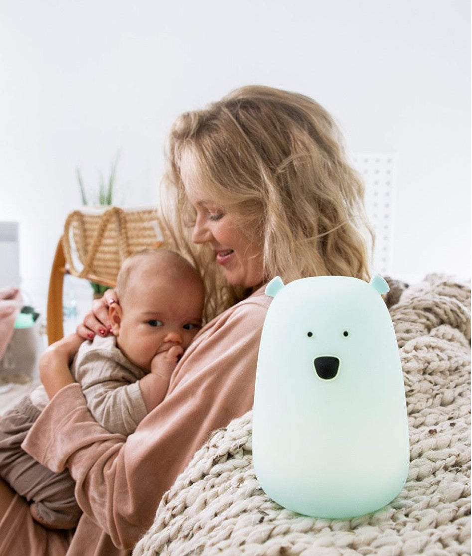 Big Bear Silicone Lamp - Blue