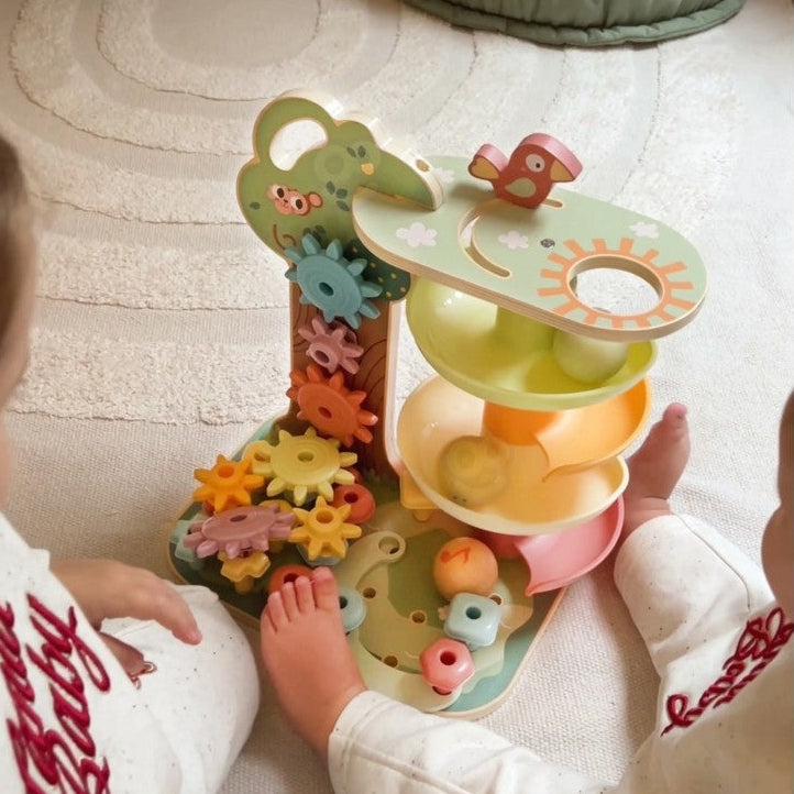 Montessori 4in1 Ball Track Activity Tree