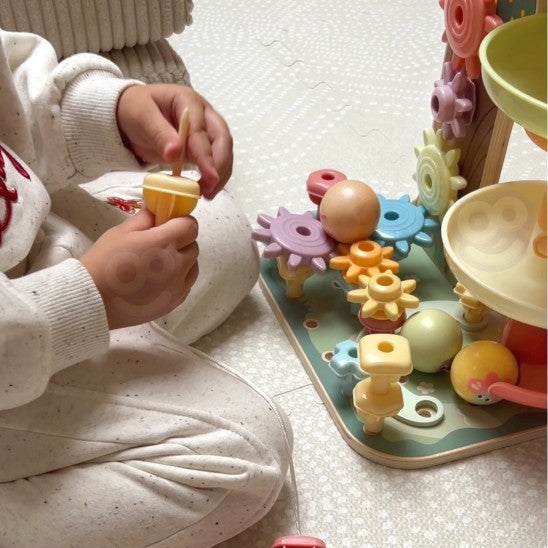 Montessori 4in1 Ball Track Activity Tree