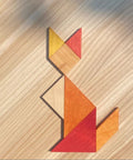 Wooden Story Tangram – Warm Color (in Storage Bag)