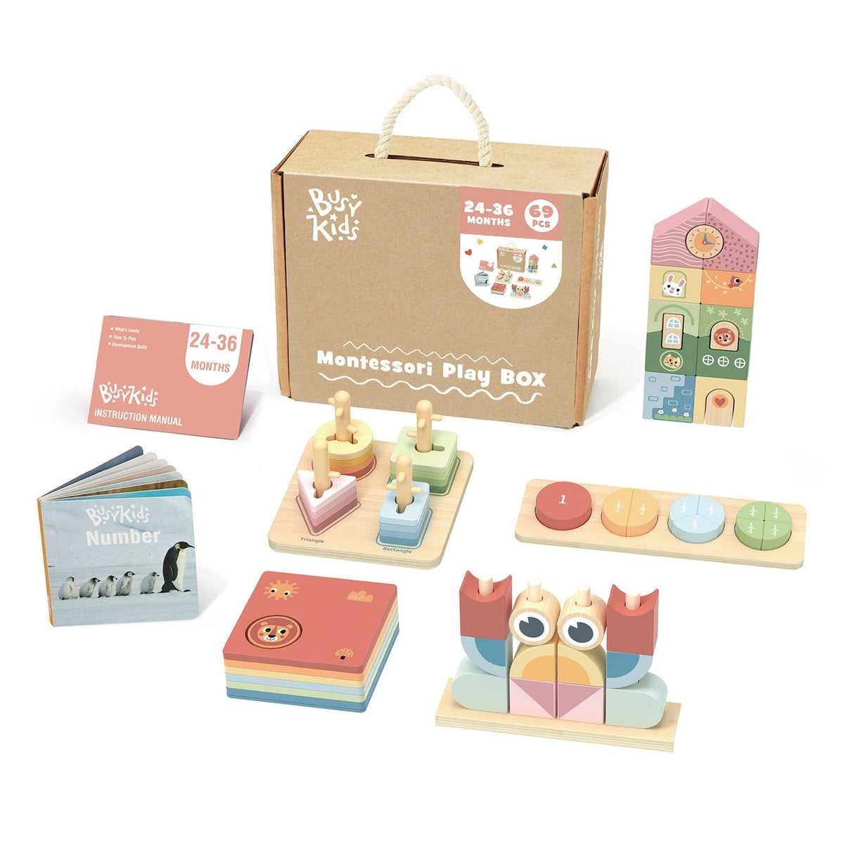 Montessori játékdoboz – 24–36 hónap – BusyKids
