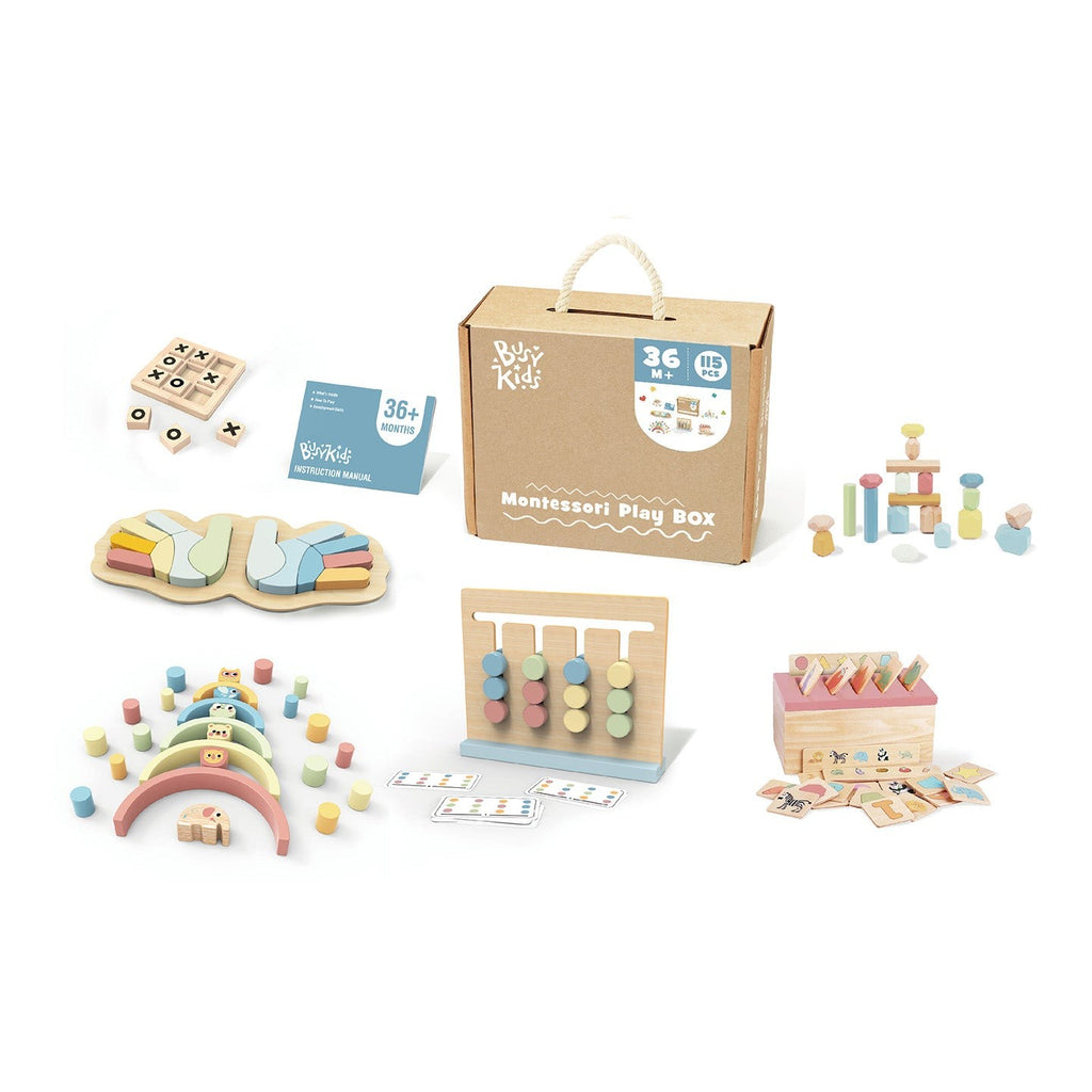 Montessori játékdoboz – 36 hónap felett – BusyKids