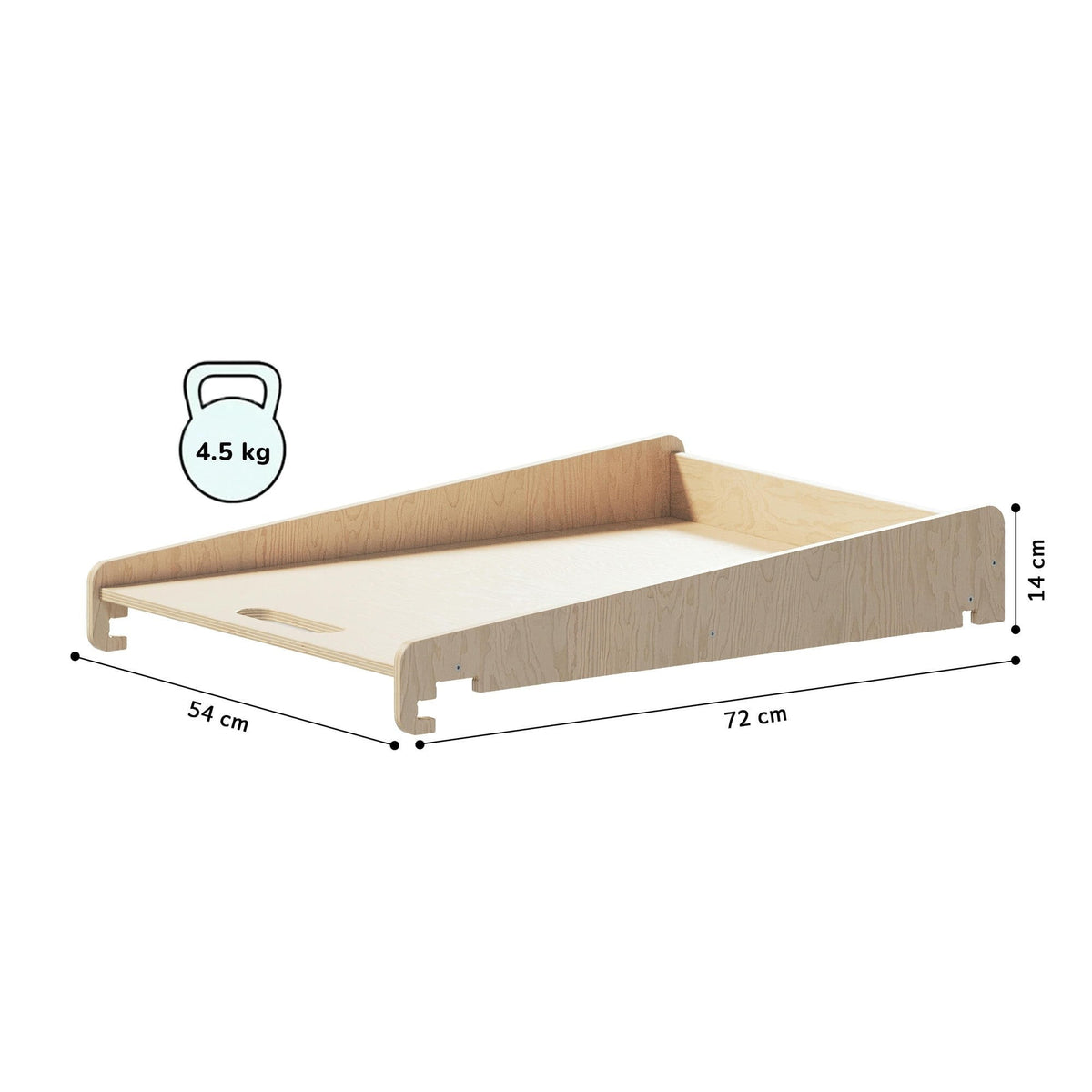 Pelenkázólap 54 × 72 cm – Natura – BusyKids