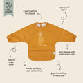 Waterproof Long Sleeve Bib - Mr. Fox
