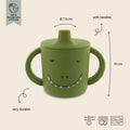 Silicone Sippy Cup - Mr. Dino