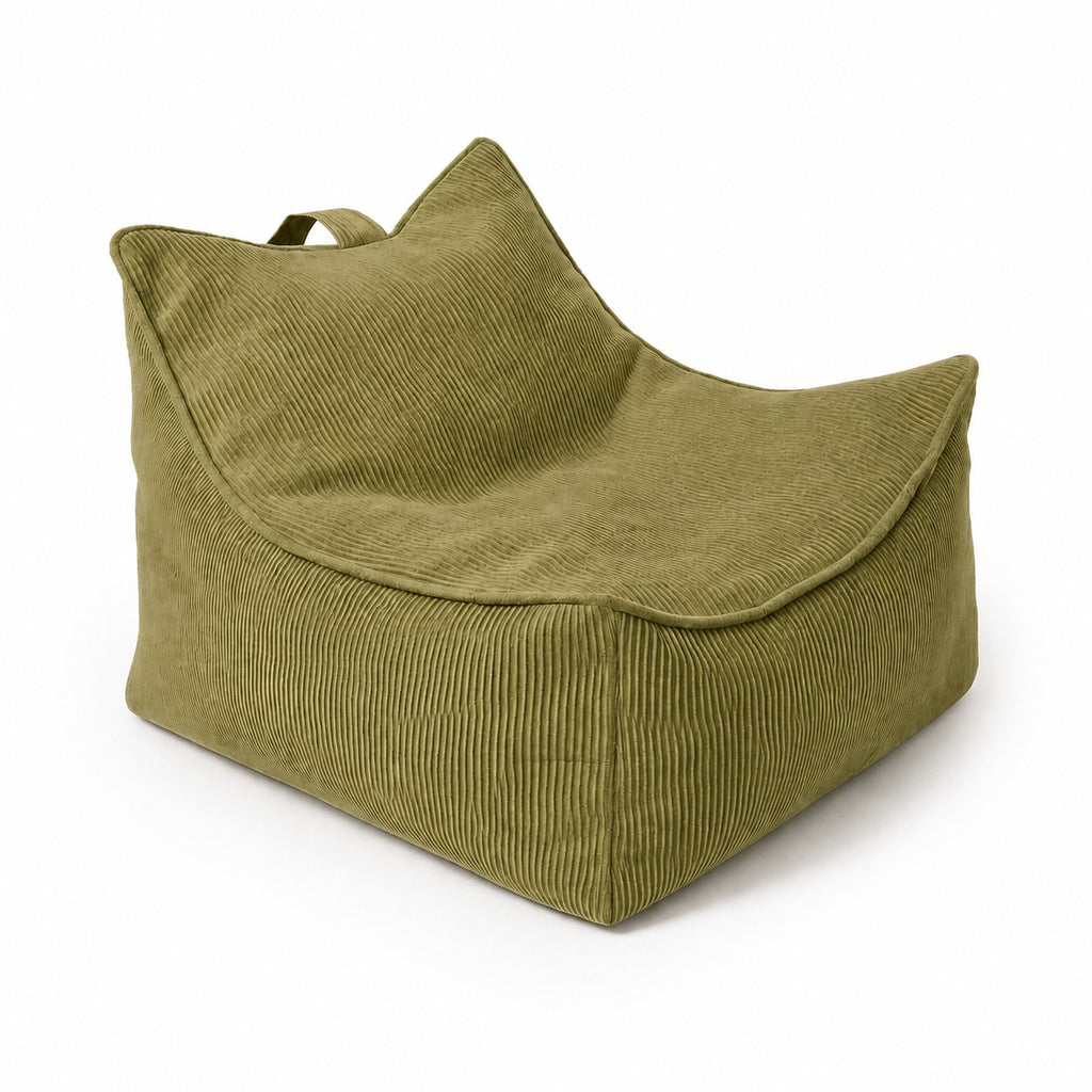Slimcord Sako babzsák – lime – MeowBaby