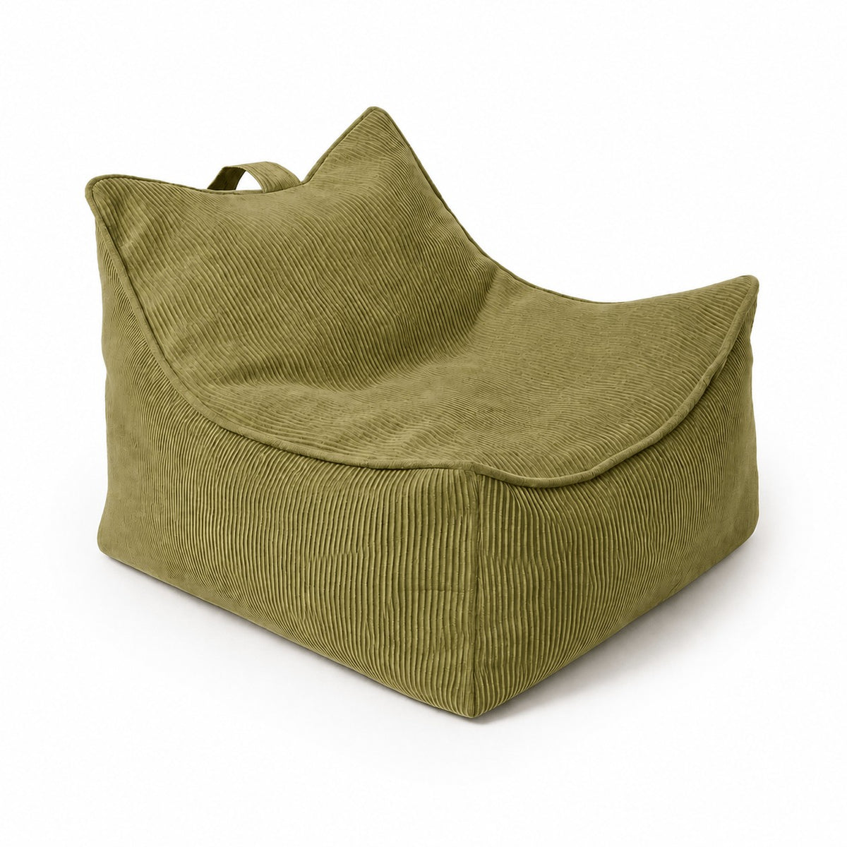 Slimcord Sako babzsák – lime – MeowBaby