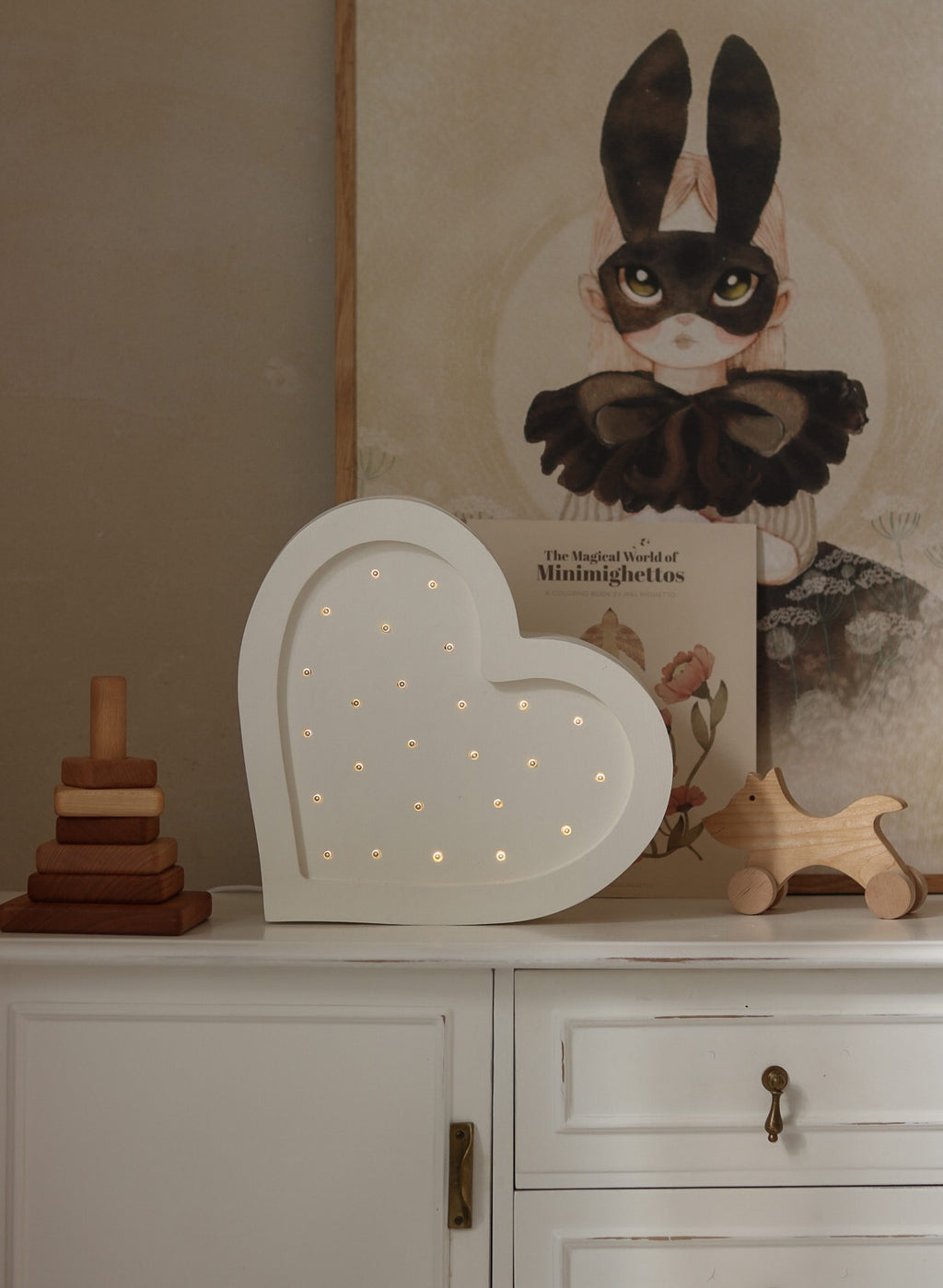 Szív éjszakai lámpa – Little Lights