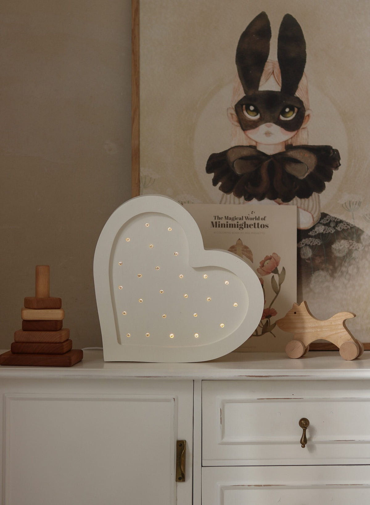 Szív éjszakai lámpa – Little Lights