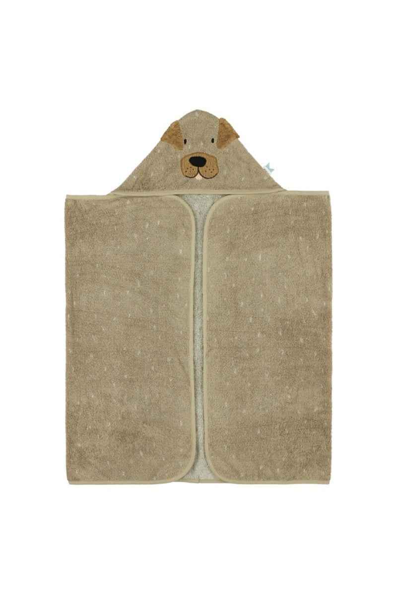 Kapucnis törölköző, 70 × 130 cm – Mr. Dog
