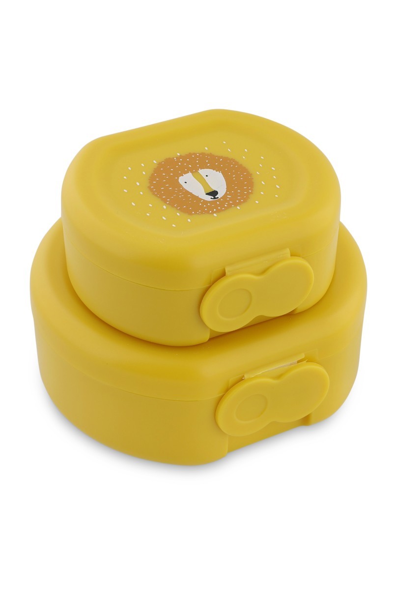 Uzsonnás dobozok csipesszel, 2 db – Mr. Lion