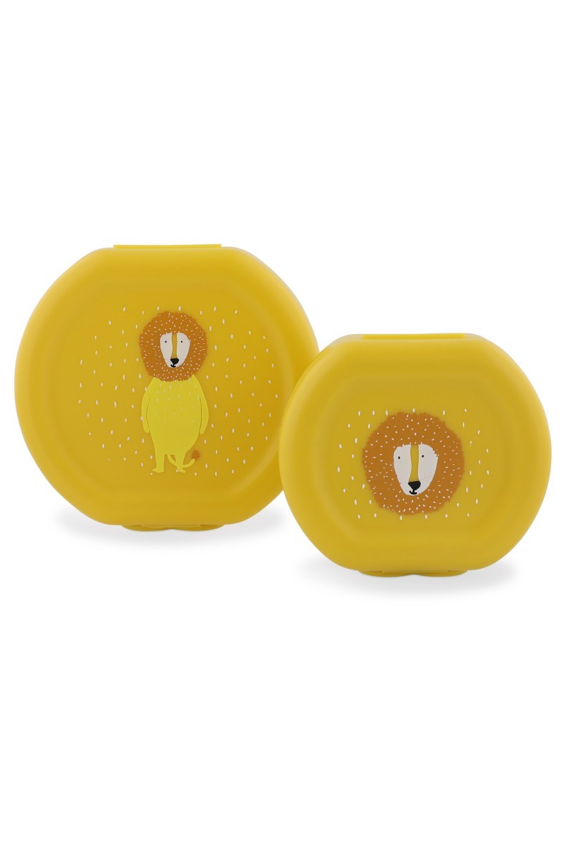 Uzsonnás dobozok csipesszel, 2 db – Mr. Lion