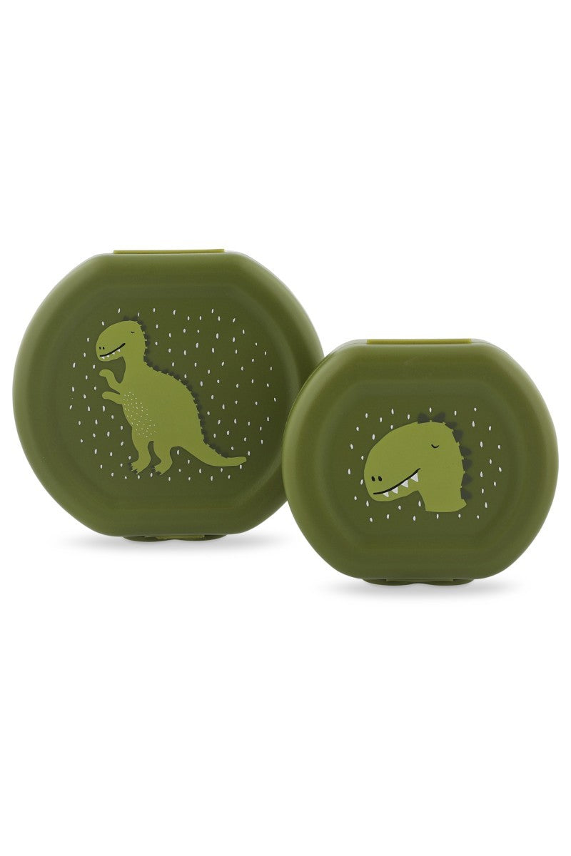 Uzsonnás dobozok csipesszel, 2 db – Mr. Dino – Trixie Baby
