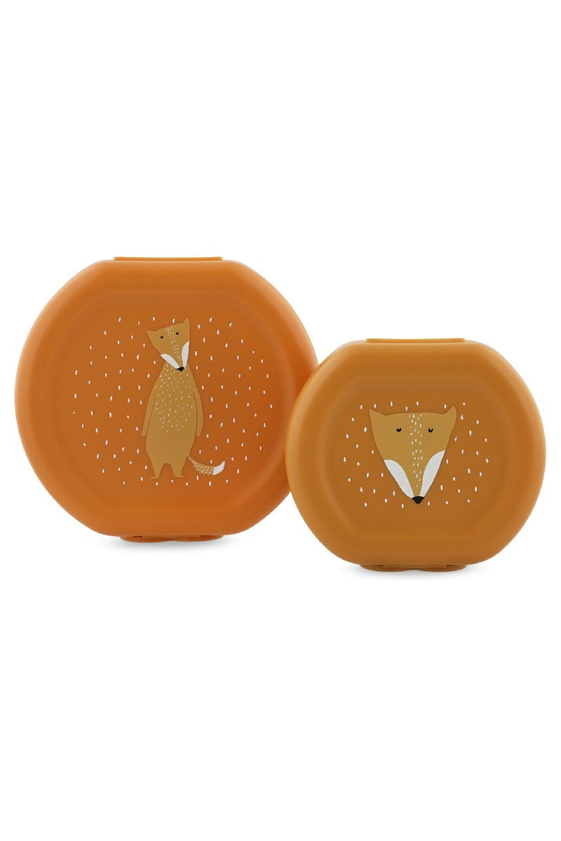 Uzsonnás dobozok csipesszel, 2 db – Mr. Fox – Trixie Baby