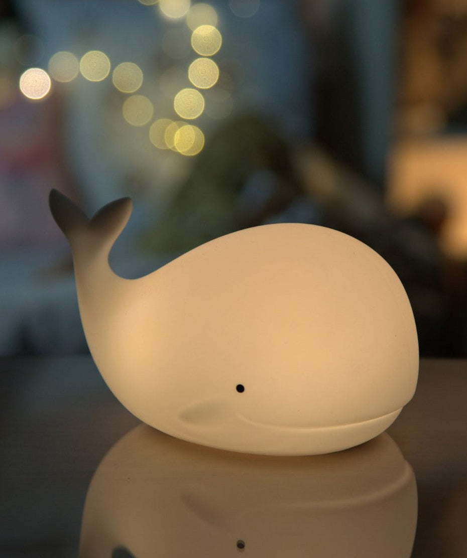 Whale Silicone Lamp with Remote