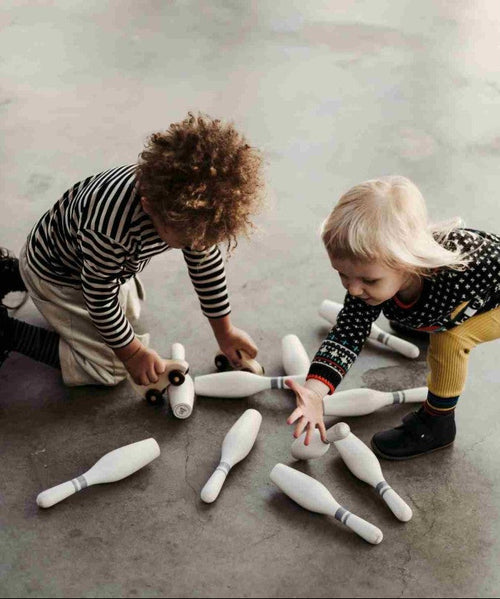 Wooden Bowling Pins - Vintage