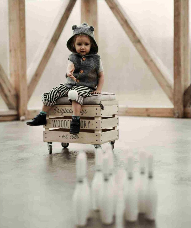 Wooden Bowling Pins - Vintage