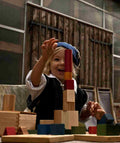 Wooden Blocks in a Box – Colorful, 63 pieces