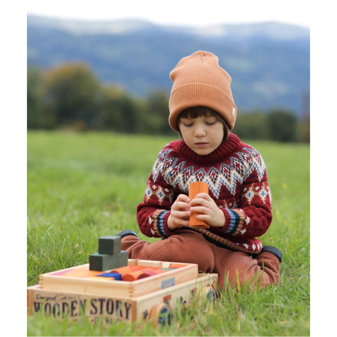 Wooden Story Wooden Wagon
