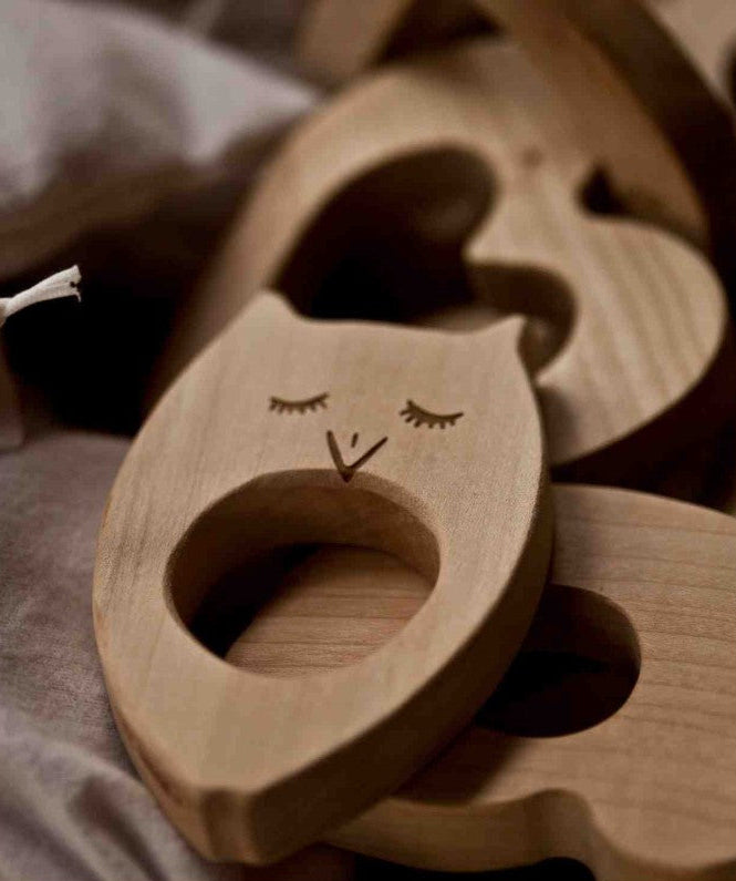 Wooden Teether - Penguin