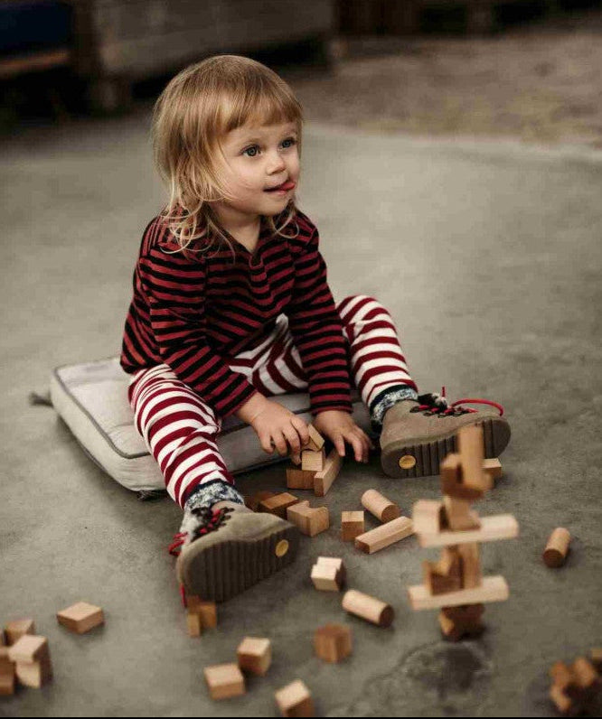 Wooden Tower Puzzle - Colorful