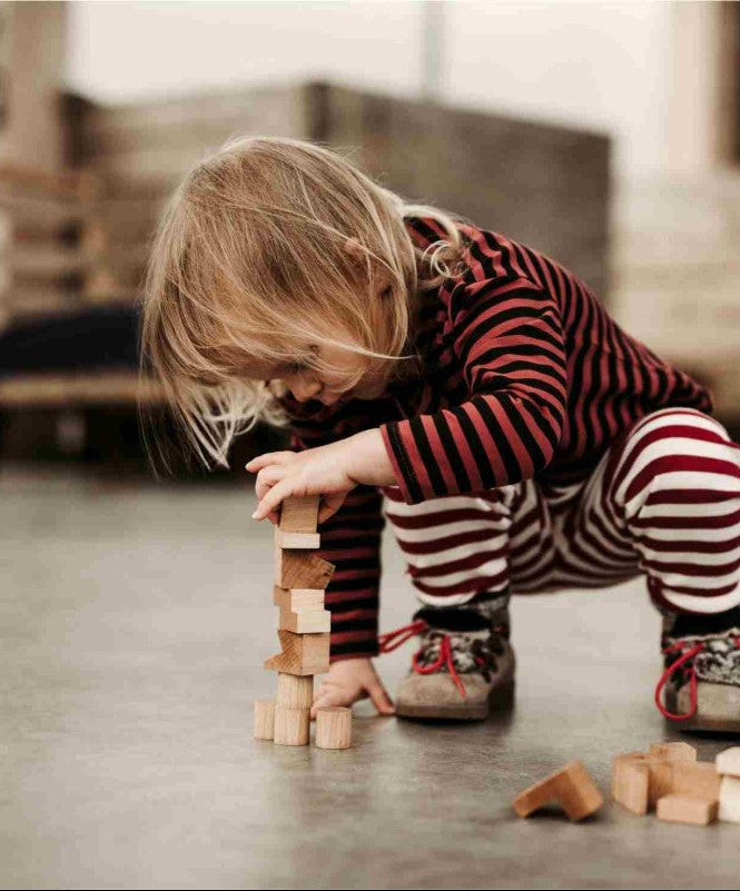 Wooden Tower Puzzle - Natural
